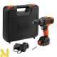 Дриль-шурупокрут акумуляторний BLACK&DECKER BCD7122CK