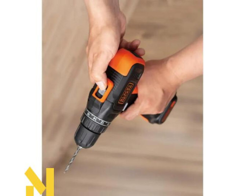 Дриль-шурупокрут акумуляторний BLACK&DECKER BCD7122CK