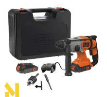 Перфоратор акумуляторний SDS Plus BLACK&DECKER BCD900E2K