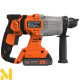 Перфоратор акумуляторний SDS Plus BLACK&DECKER BCD900E2K