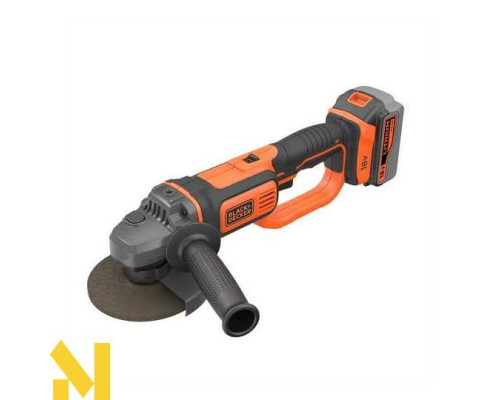 Болгарка (кутова шліфмашина) акумуляторна BLACK&DECKER BCG720M1