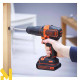 Набір з двох інструментів Black&Decker BCK22S1S