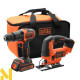Набір з двох інструментів Black&Decker BCK22S1S