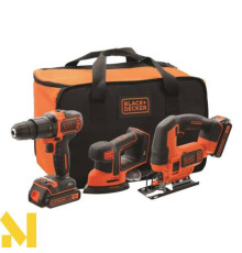 Набір з трьох інструментів Black&Decker BCK31S1S