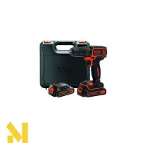 Акумуляторний дриль-шуруповерт Black&Decker BDCDC18KB