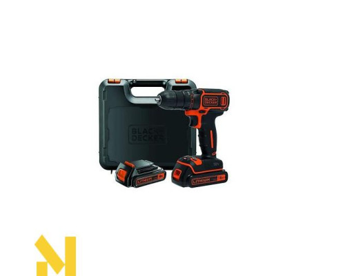 Акумуляторний дриль-шуруповерт Black&Decker BDCDC18KB