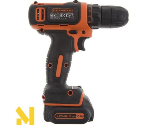 Акумуляторний дриль-шуруповерт Black&Decker BDCDD12K1