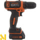 Акумуляторний дриль-шуруповерт Black&Decker BDCDD12K1