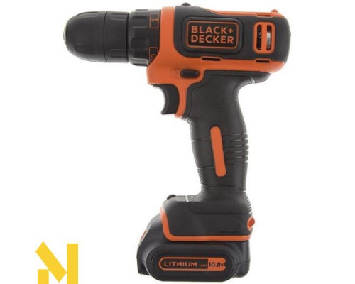 Акумуляторний дриль-шуруповерт Black&Decker BDCDD12K1В