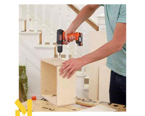 Дриль-шурупокрут акумуляторний BLACK&DECKER BDCDD12USB (без АКБ та ЗП)