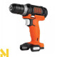 Дриль-шурупокрут акумуляторний BLACK&DECKER BDCDD12USB (без АКБ та ЗП)