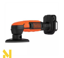 Шліфмашина дельтоподібна акумуляторна BLACK&DECKER BDCDS12N (без АКБ та ЗП)