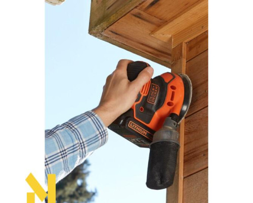 Шліфмашина ексцентрикова Black&Decker BDCROS18