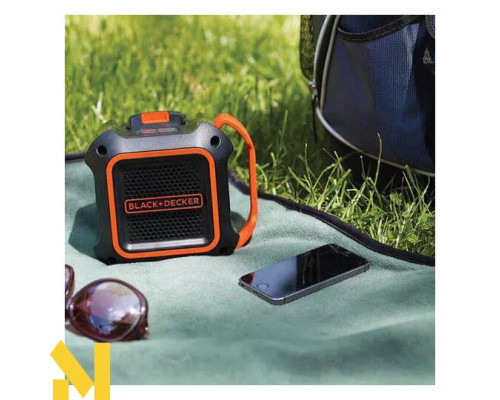 Колонка портативна акумуляторна Black&Decker BDCSP18N (без АКБ та ЗП)