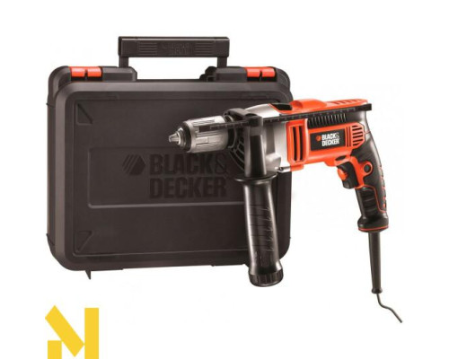 Дриль ударний Black&Decker BDK700K