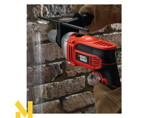 Дриль ударний Black&Decker BDK700K