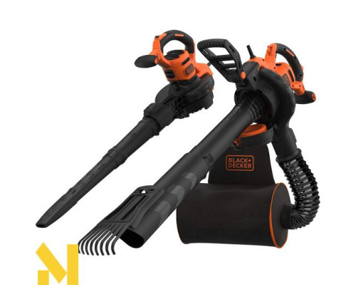 Пилосос-повітродувка садова електрична Black&Decker BEBLV301