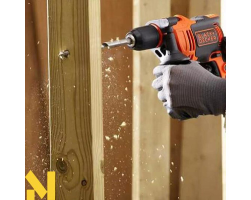 Дриль ударний BLACK&DECKER BEH550K