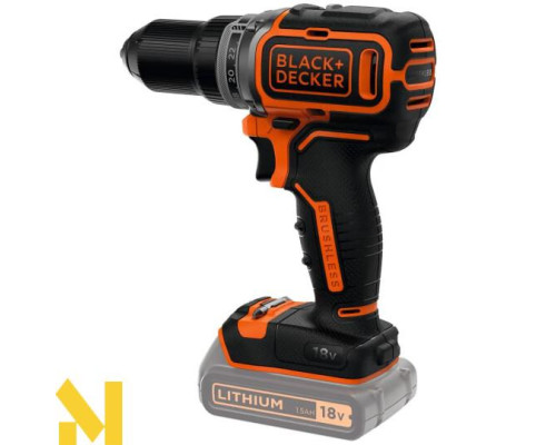 Дриль-шурупокрут акумуляторний Black&Decker BL186N (без АКБ та ЗП)