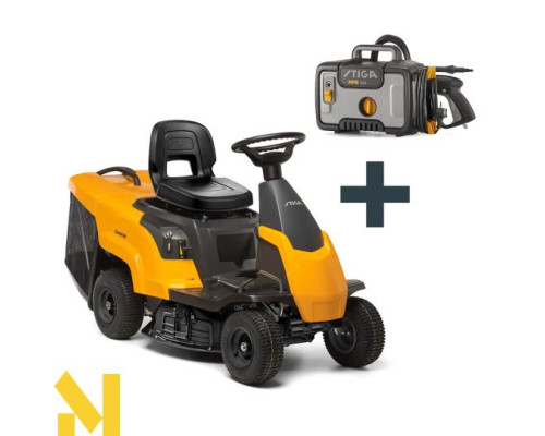 Садовий трактор бензиновий STIGA Combi166+HPS110