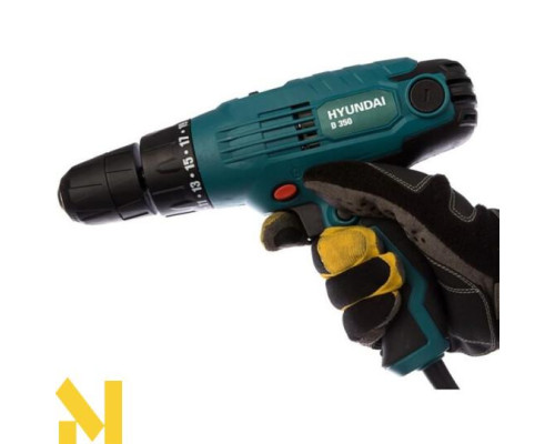 Дриль-шуруповерт мережевий Hyundai D 350