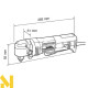 Дриль кутовий Makita DA3011F