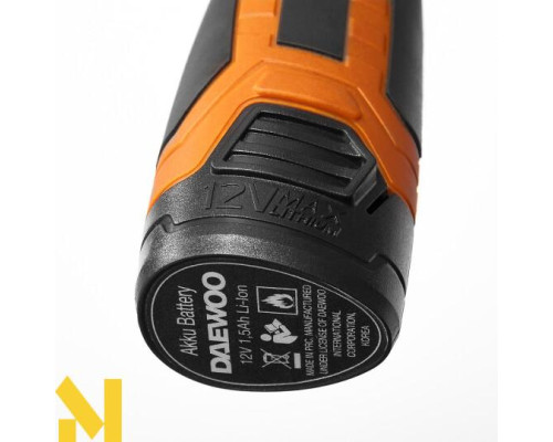 Акумуляторний дриль-шуруповерт DAEWOO DAA 1220Li