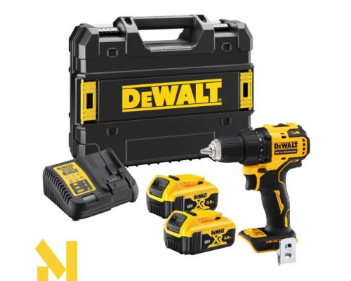 Акумуляторний дриль-шуруповерт безщітковий DeWALT DCD708P2T