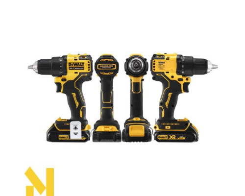 Акумуляторний дриль-шуруповерт безщітковий DeWalt DCD708S2T