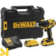 Акумуляторний дриль-шуруповерт безщітковий ударний DeWALT DCD709D2T