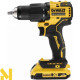 Акумуляторний дриль-шуруповерт безщітковий ударний DeWALT DCD709D2T