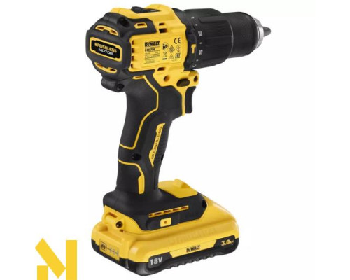 Акумуляторний дриль-шуруповерт безщітковий ударний DeWALT DCD709L2T