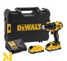 Акумуляторний дриль-шуруповерт безщітковий ударний DeWALT DCD709L2T