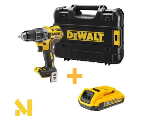 Дриль-шурупокрут акумуляторний DeWALT DCD791NT+DCB183 (без ЗП)