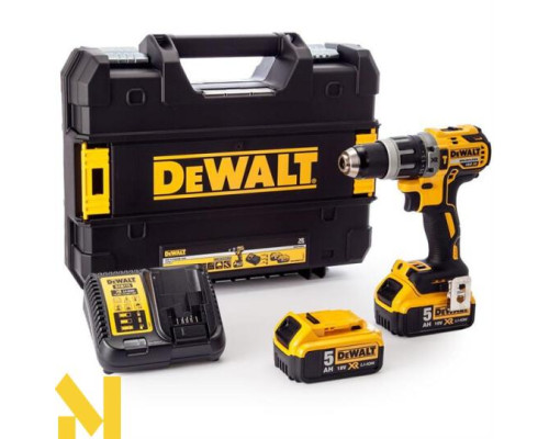 Безщітковий ударний дриль-шуруповерт DeWalt DCD796P2