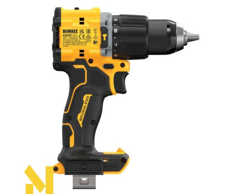 Дриль-шуруповерт акумуляторний ударний DeWALT DCD799NT (без АКБ та ЗП)
