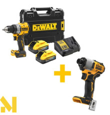 Набір інструментів акумуляторних DeWALT DCD800H2T+DCF840N