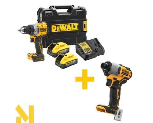 Набір інструментів акумуляторних DeWALT DCD800H2T+DCF840N