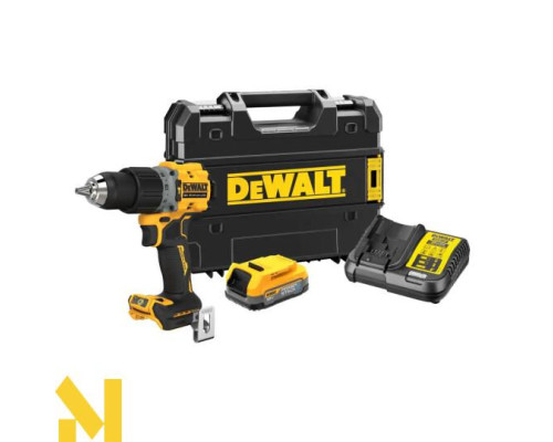 Дриль-шуруповерт ударна акумуляторна DeWALT DCD805E1T