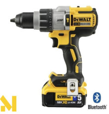 Трьохшвидкісний безщітковий ударний дриль-шуруповерт DeWalt DCD996P2B з Bluetooth акумуляторами