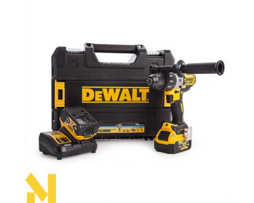 Дриль-шуруповерт акумуляторна безщіткова ударна DeWALT DCD997P2B + АКБ і ЗП
