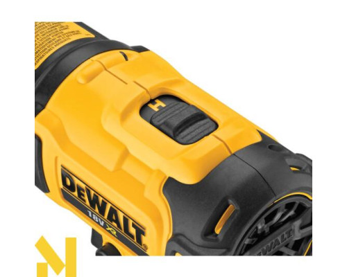 Фен технічний акумуляторний DeWalt DCE530N (без АКБ та ЗП)