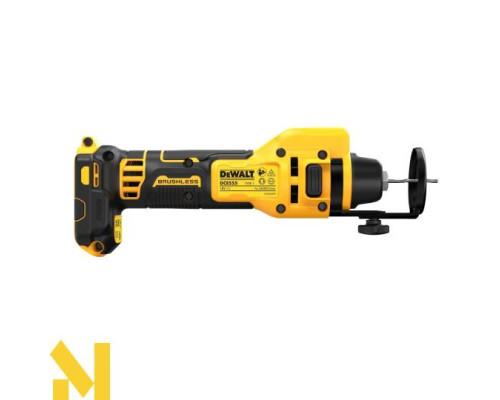 Фрезер для гіпсокартону акумуляторний DeWALT DCE555N (без АКБ та ЗП)
