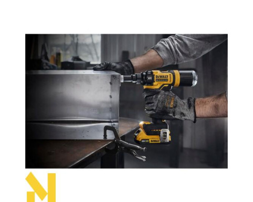 Заклепочник акумуляторний безщітковий DeWALT DCF403NT (без АКБ та ЗП)