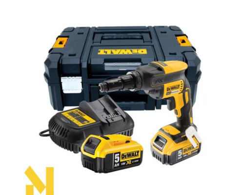 Шуруповерт акумуляторний безщітковий DeWALT DCF622P2