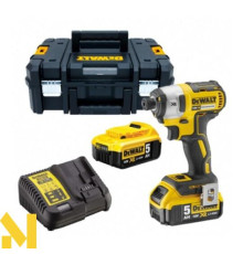 Трьохшвидкісний безщітковий ударний шуруповерт DeWalt DCF887P2