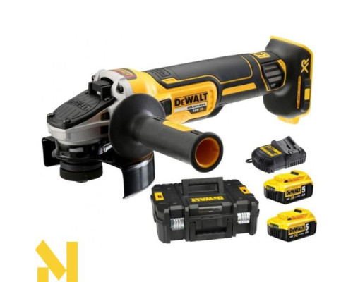 Болгарка (кутова шліфмашина) акумуляторна DeWALT DCG405P2