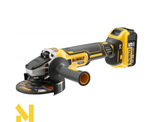 Болгарка (кутова шліфмашина) акумуляторна DeWALT DCG405P3