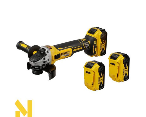 Болгарка (кутова шліфмашина) акумуляторна DeWALT DCG405P3