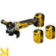 Болгарка (кутова шліфмашина) акумуляторна DeWALT DCG405P3